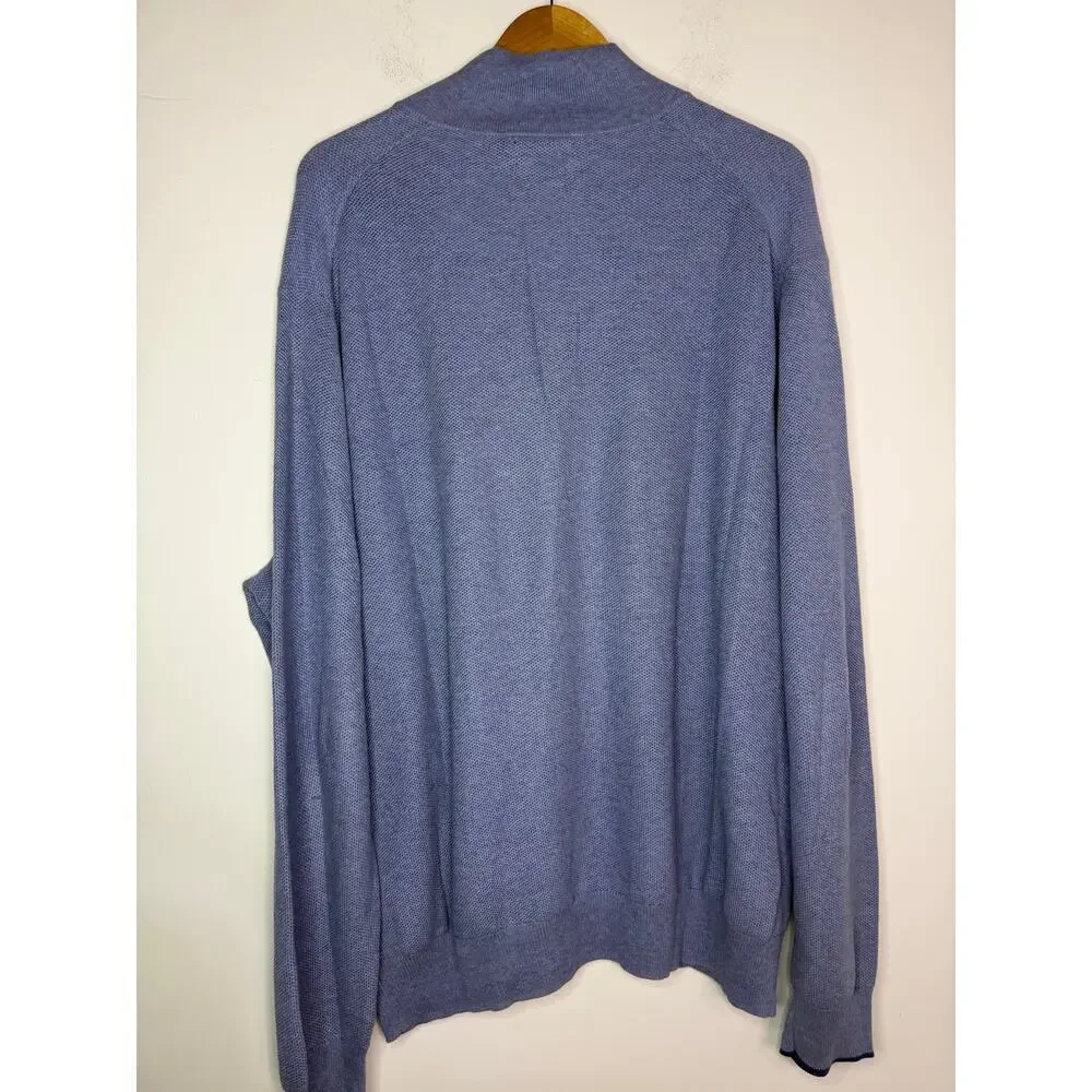 Polo Ralph Lauren Pima Cotton 1/2-Zip Sweater Size XXL